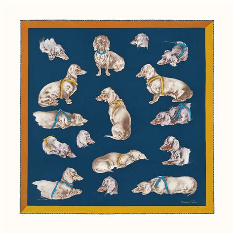 hermes les bassets scarf 70|Les Bassets scarf 70 .